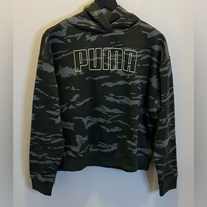 NWT Puma Camo Hoodie Sweatshirt